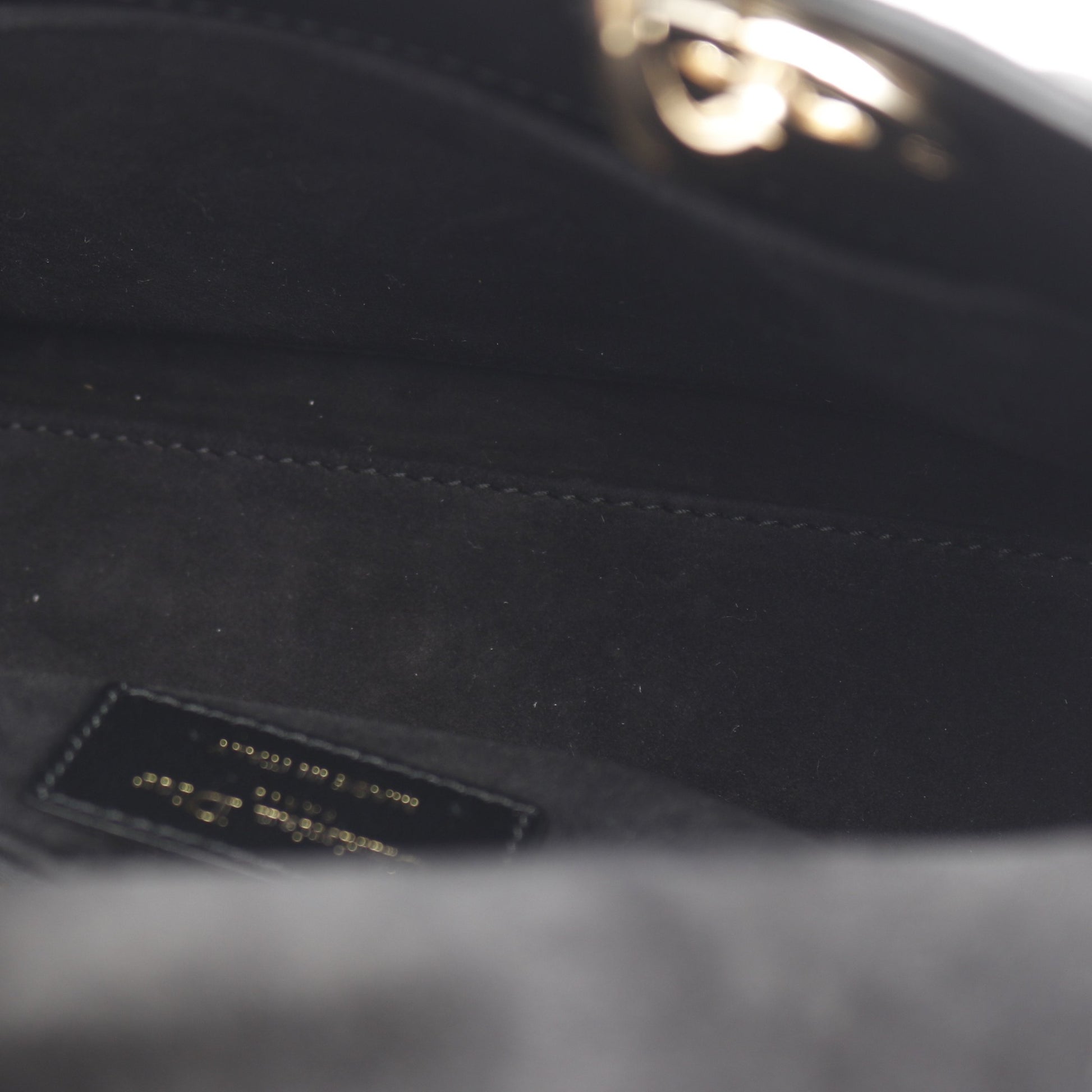 LADY DIOR MY ABCDIOR レディディオール スモール ハートカナージュ ハンドバッグ レザー ブラック 2WAY クリスチャンディオール バッグ Christian Dior