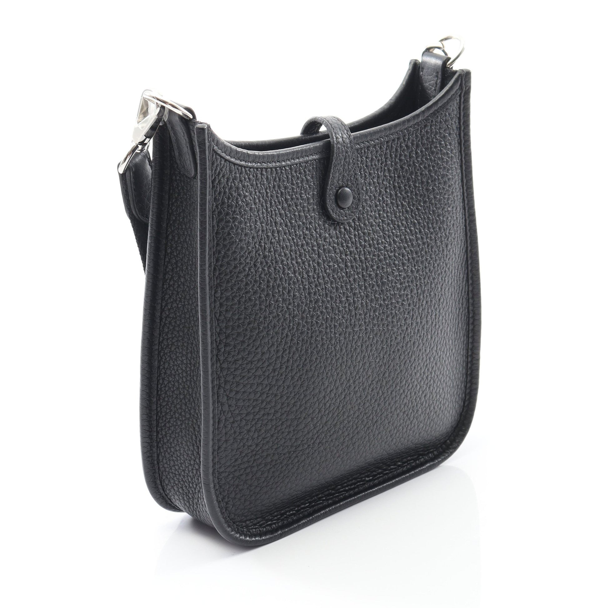 エヴリンTPM アマゾン ショルダーバッグ トリヨンクレマンス ブラック シルバー金具 W刻印 エルメス バッグ HERMES