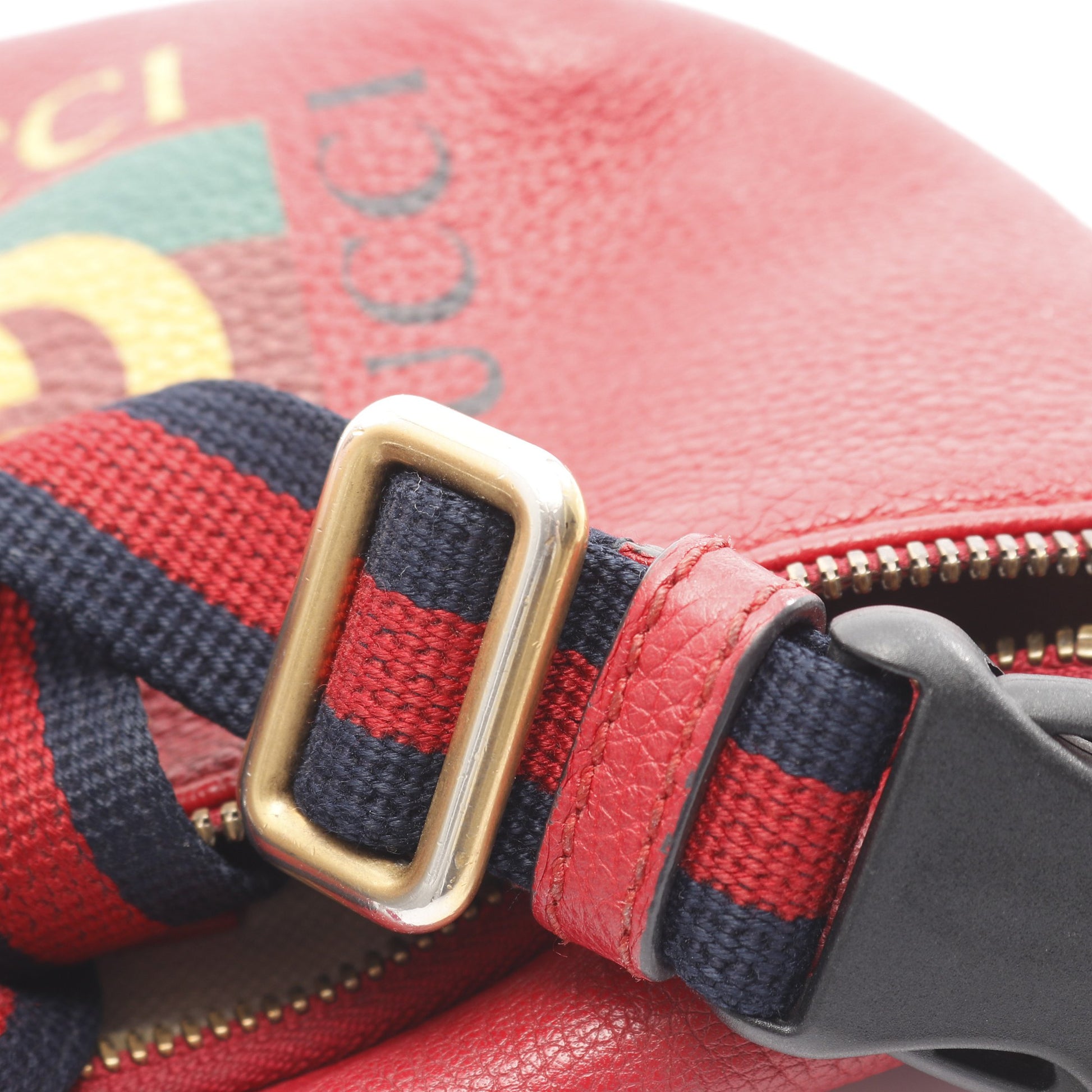 ロゴプリント スモール ベルトバッグ ボディバッグ ウエストバッグ  