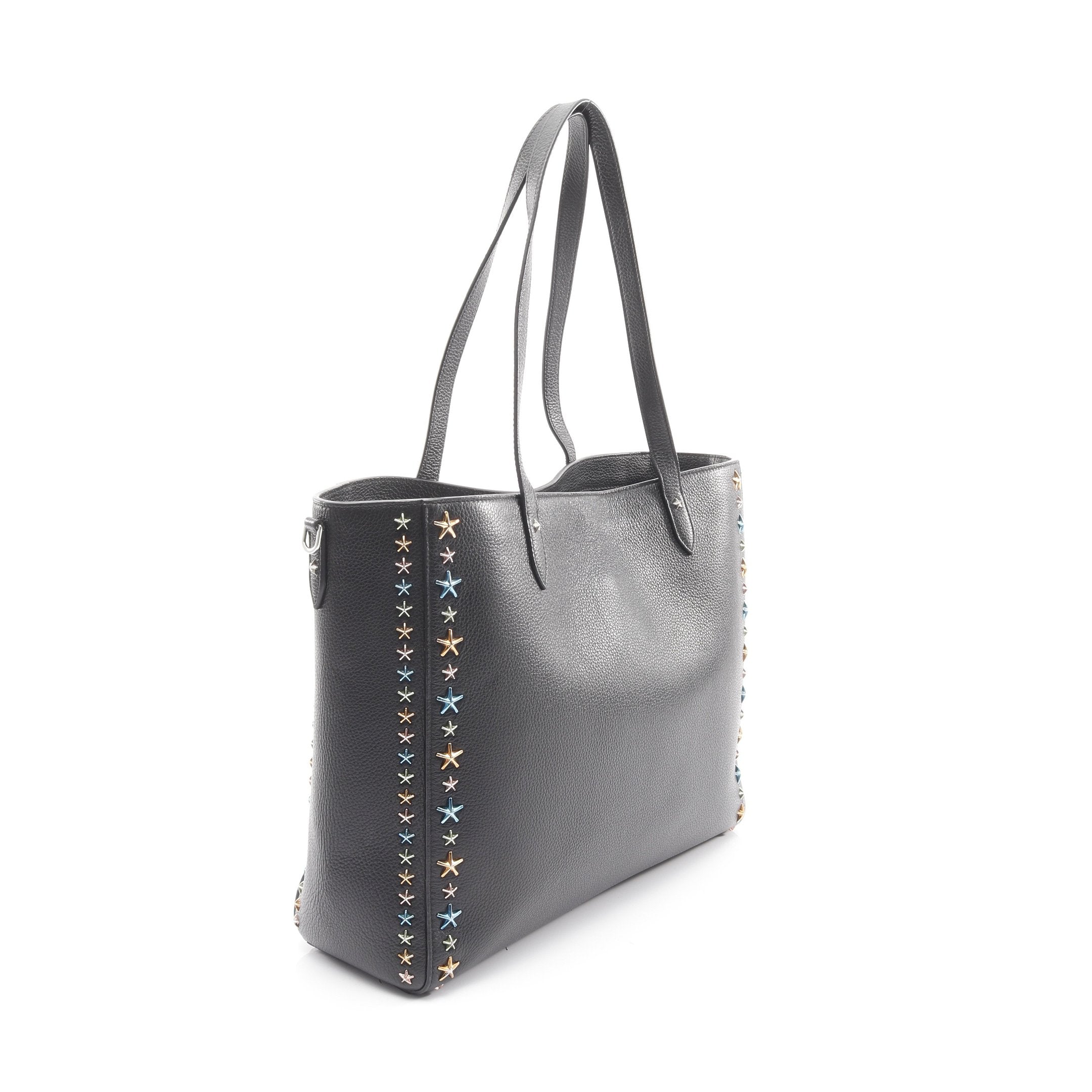 専用品JIMMY CHOO DEELAN カラフルスタッズ 黒 トートバッグ 専用品JIMMY CHOO DEELAN カラフルスタッズ 黒 トートバッグ