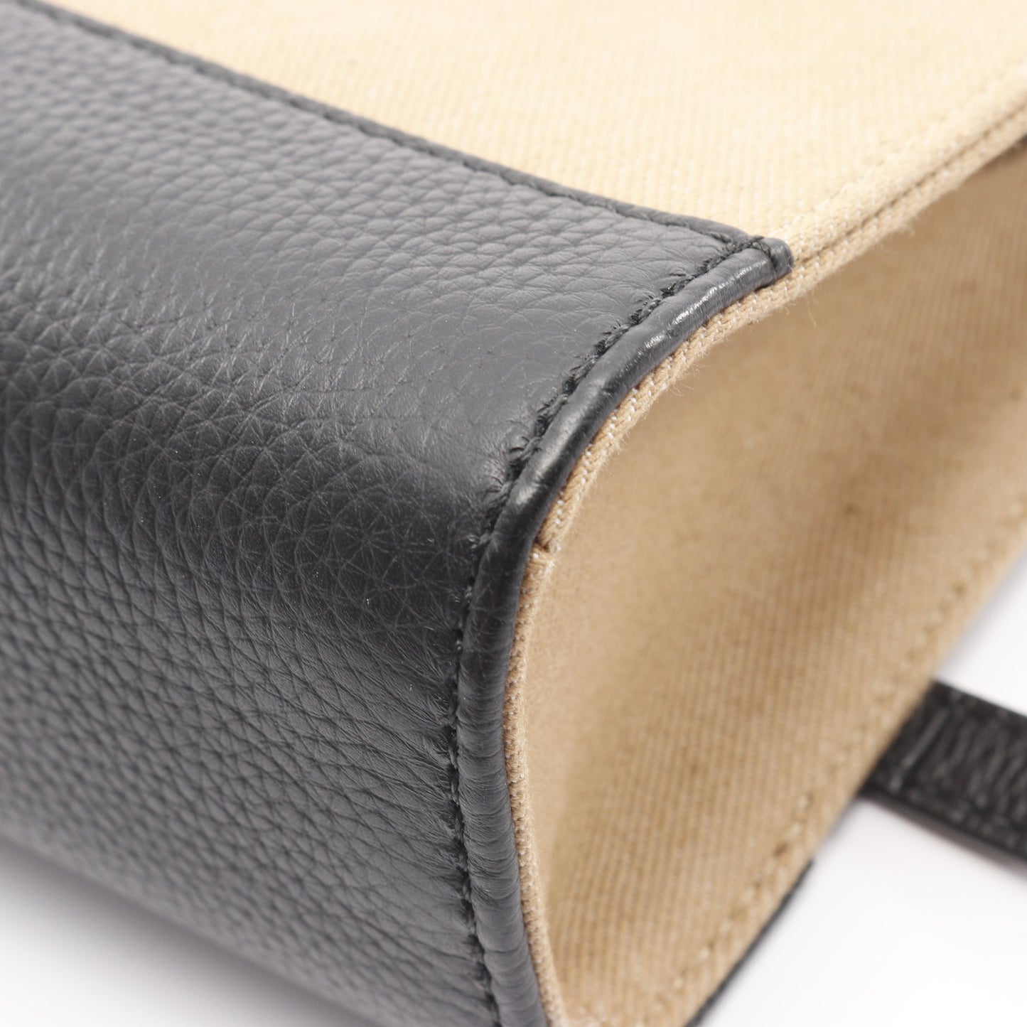 BAR KEEP ON XS ハンドバッグ トートバッグ キャンバス レザー ブラウン ブラック 2WAY バリー バッグ BALLY