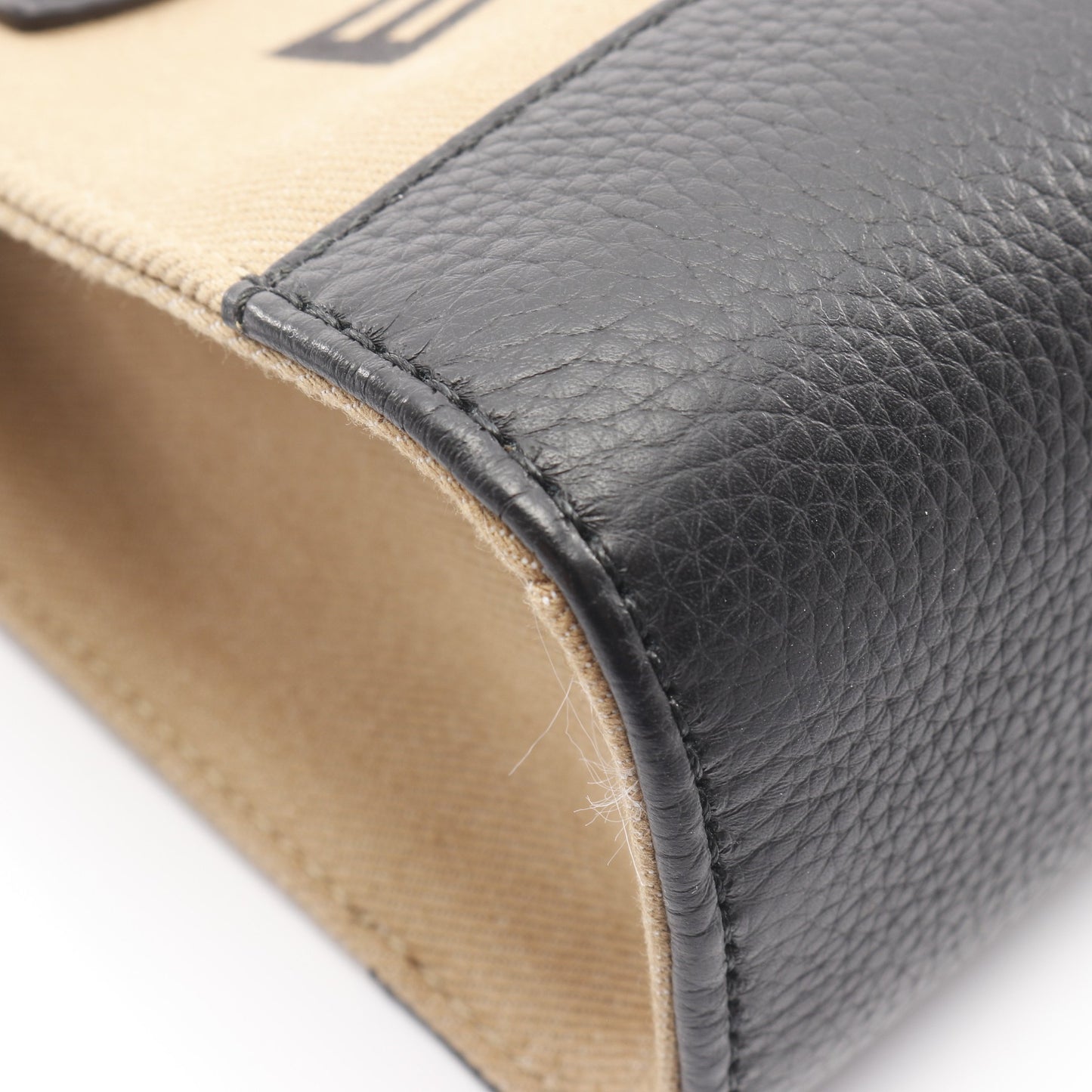 BAR KEEP ON XS ハンドバッグ トートバッグ キャンバス レザー ブラウン ブラック 2WAY バリー バッグ BALLY