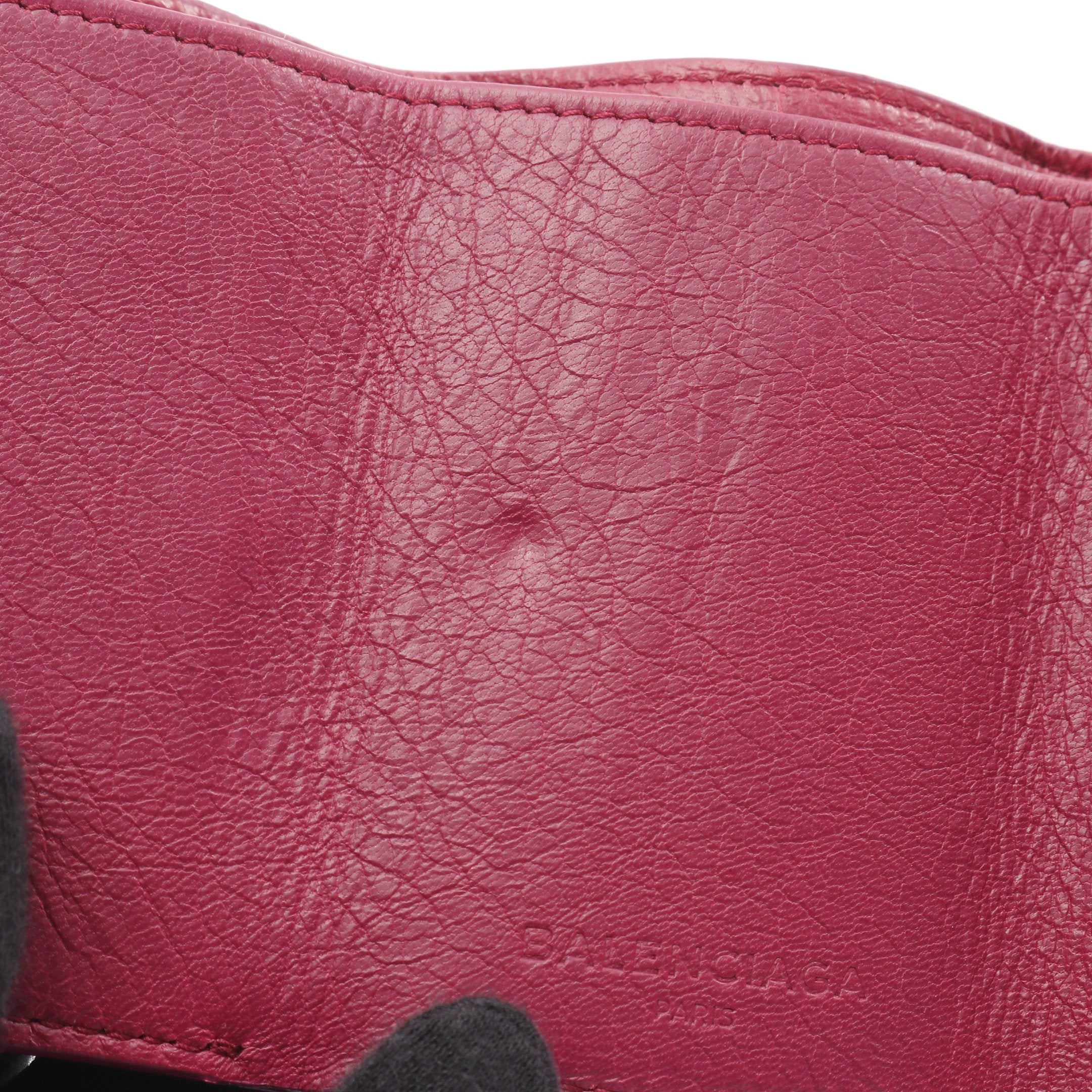バレンシアガ ミニウォレット ミニ財布 ローズバブルピンク BALENCIAGA（バレンシアガ） ミニ財布 三つ折り財布 ペーパーミニ