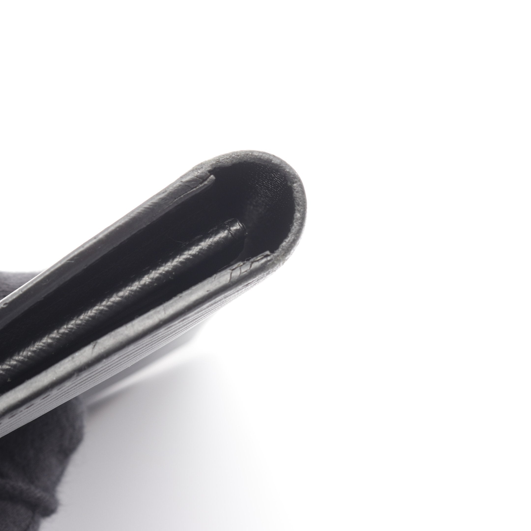 ポルトフォイユ ブラザ エピ ノワール 二つ折り長財布 レザー