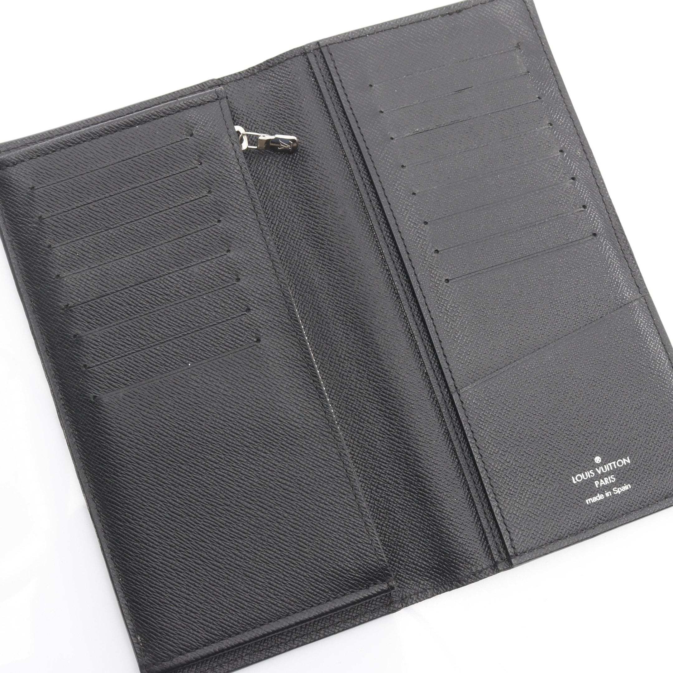 ルイヴィトン エピ ポルトフォイユ ブラザ 折り財布 長財布 ノワール 黒 ポルトフォイユ ブラザ エピ ノワール 二つ折り長財布 レザー