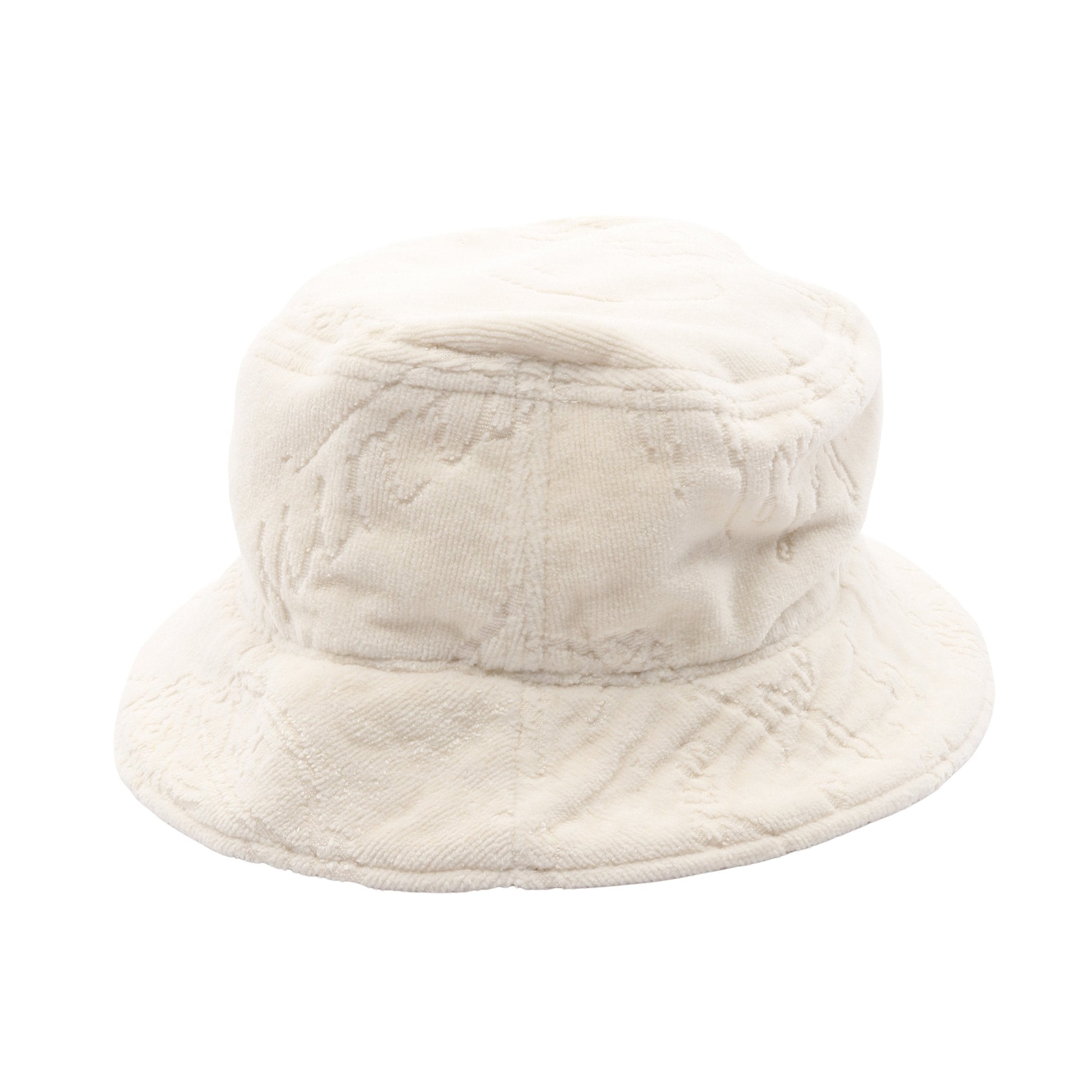 ベルルッティ Berluti スクリット ハット 帽子 コーデュロイ メンズ アイボリー系 【中古】 スクリット バケット ハット コーデュロイ アイボリー ベルルッティ