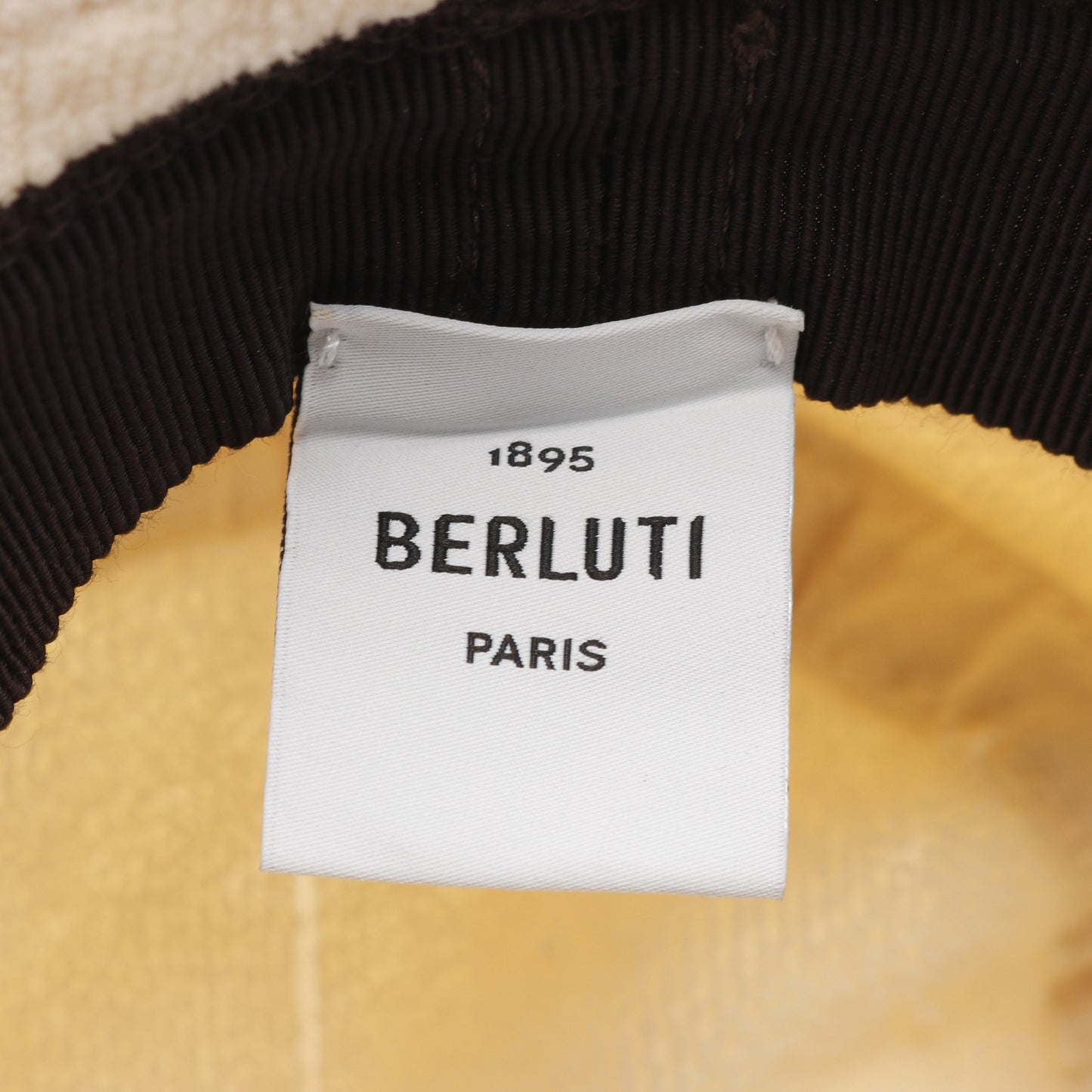 スクリット バケット ハット コーデュロイ アイボリー ベルルッティ 財布・小物 Berluti