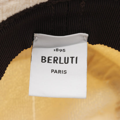 スクリット バケット ハット コーデュロイ アイボリー ベルルッティ 財布・小物 Berluti
