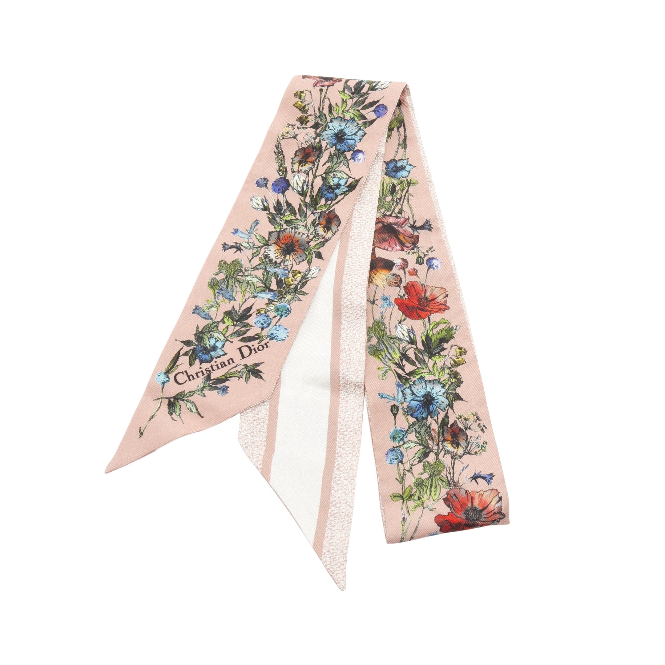 クリスチャンディオールDiorミッツァスカーフ花柄 DIOR | D-Floral