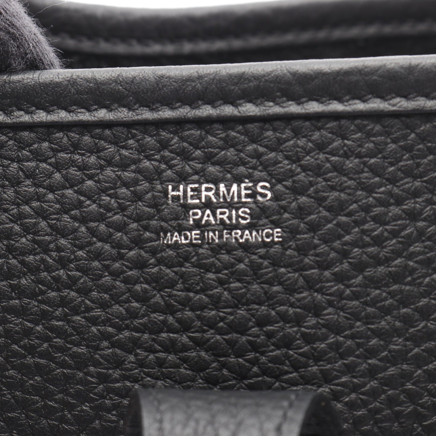 エヴリン 3 トロワ PM ショルダーバッグ トリヨンクレマンス ブラック シルバー金具 K刻印 エルメス バッグ HERMES