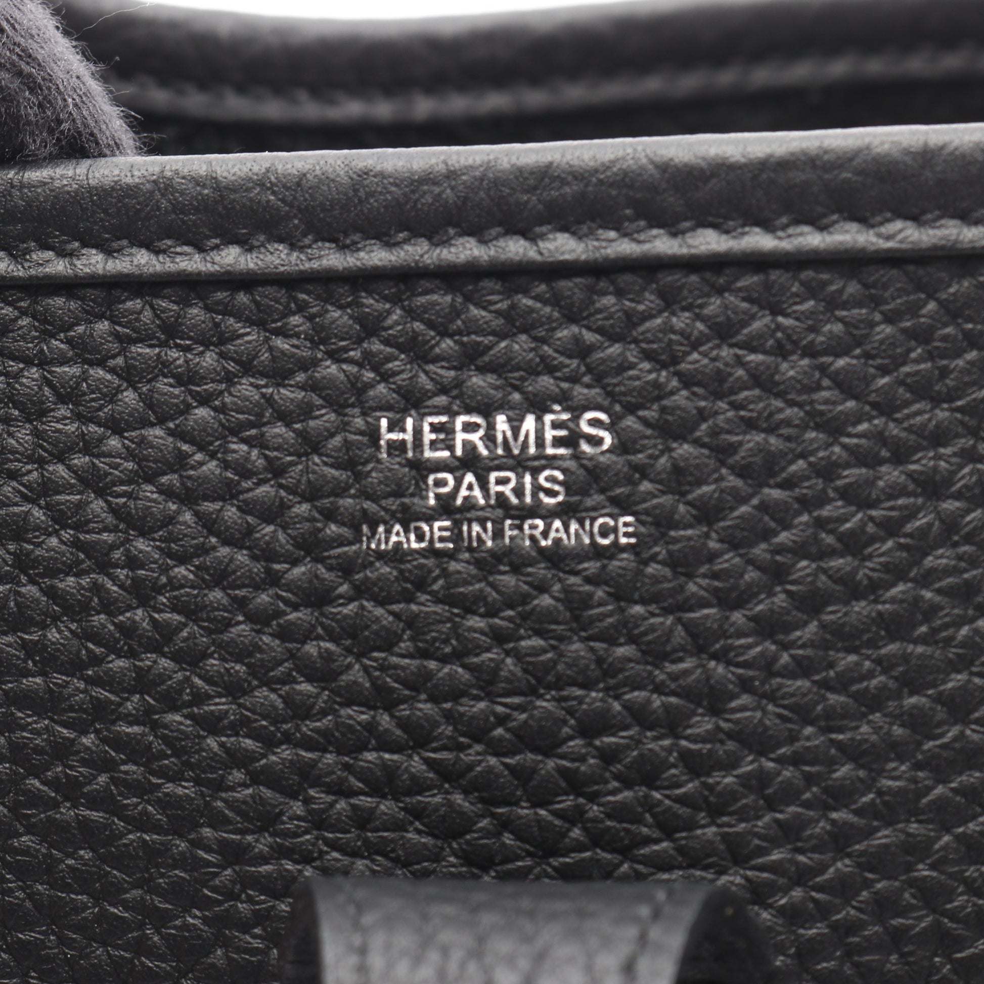 エヴリン 3 トロワ PM ショルダーバッグ トリヨンクレマンス ブラック シルバー金具 K刻印 エルメス バッグ HERMES