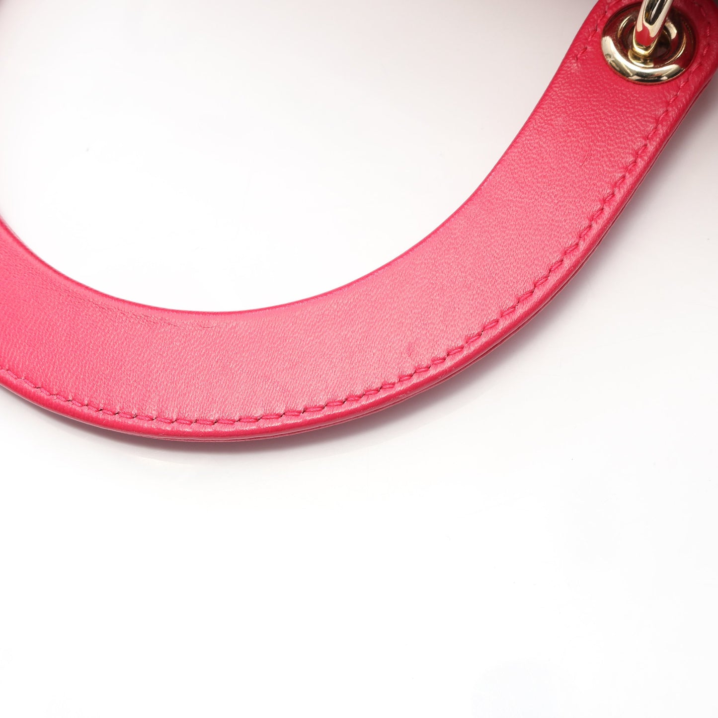 レディディオール ラージ ハンドバッグ レザー ピンクパープル 2WAY クリスチャンディオール バッグ Christian Dior