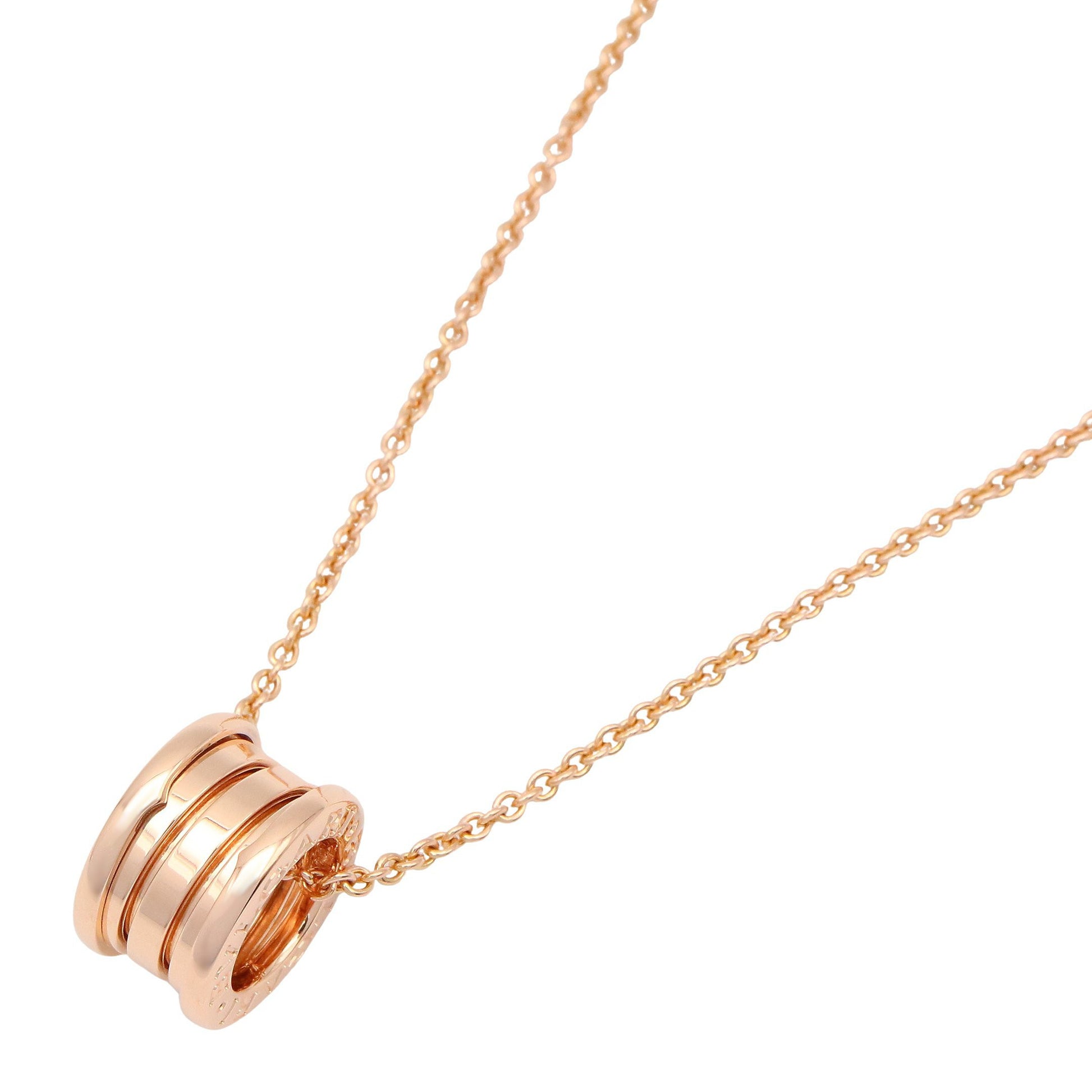 B-zero1 ネックレス ネックレス K18PG ゴールド ピンクゴールド ブルガリ アクセサリー BVLGARI