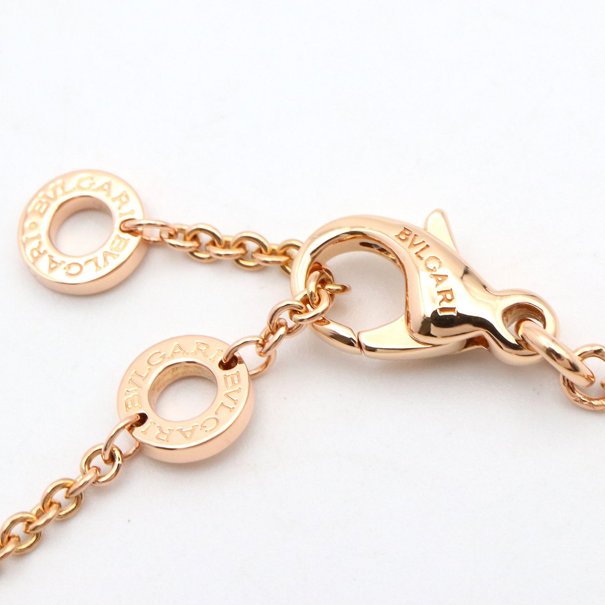 B-zero1 ネックレス ネックレス K18PG ゴールド ピンクゴールド ブルガリ アクセサリー BVLGARI