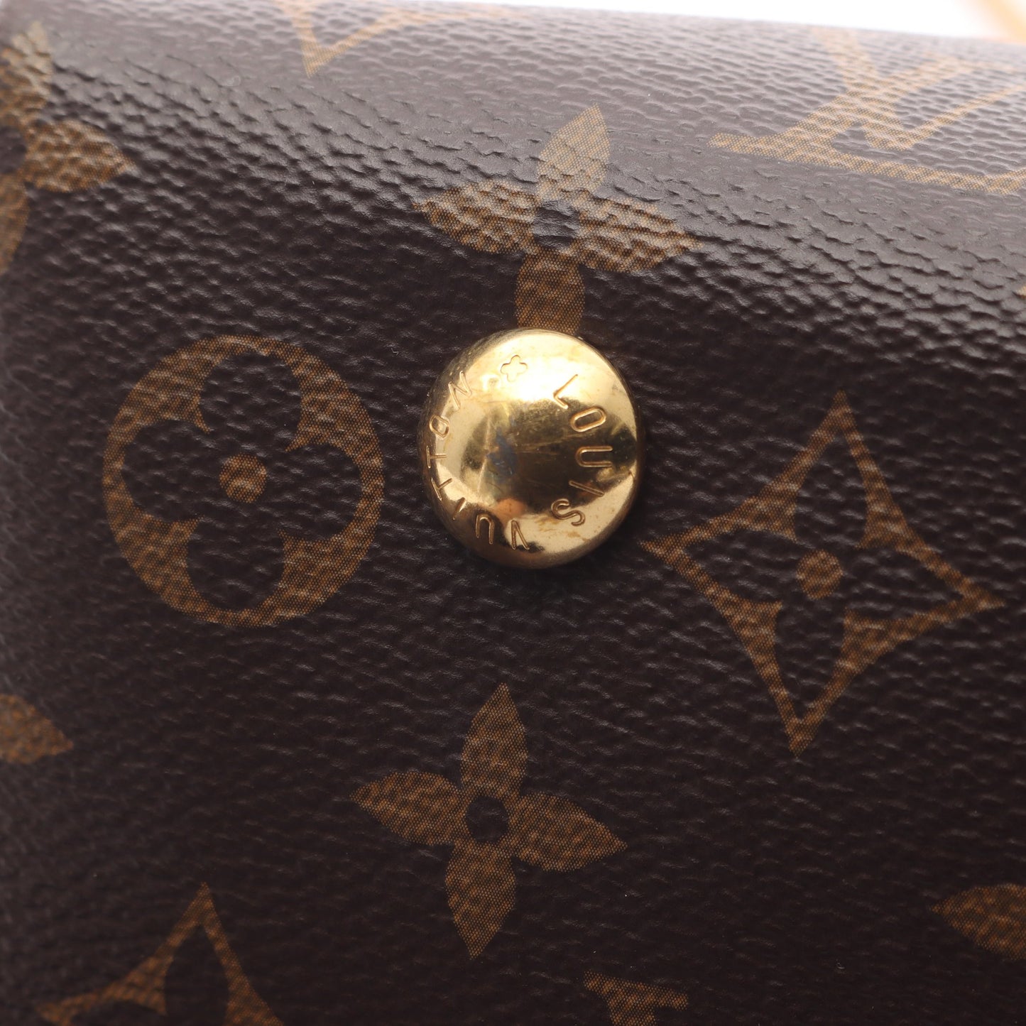キャリーオール NM PM モノグラム ショルダーバッグ PVC レザー ブラウン ルイヴィトン バッグ LOUIS VUITTON