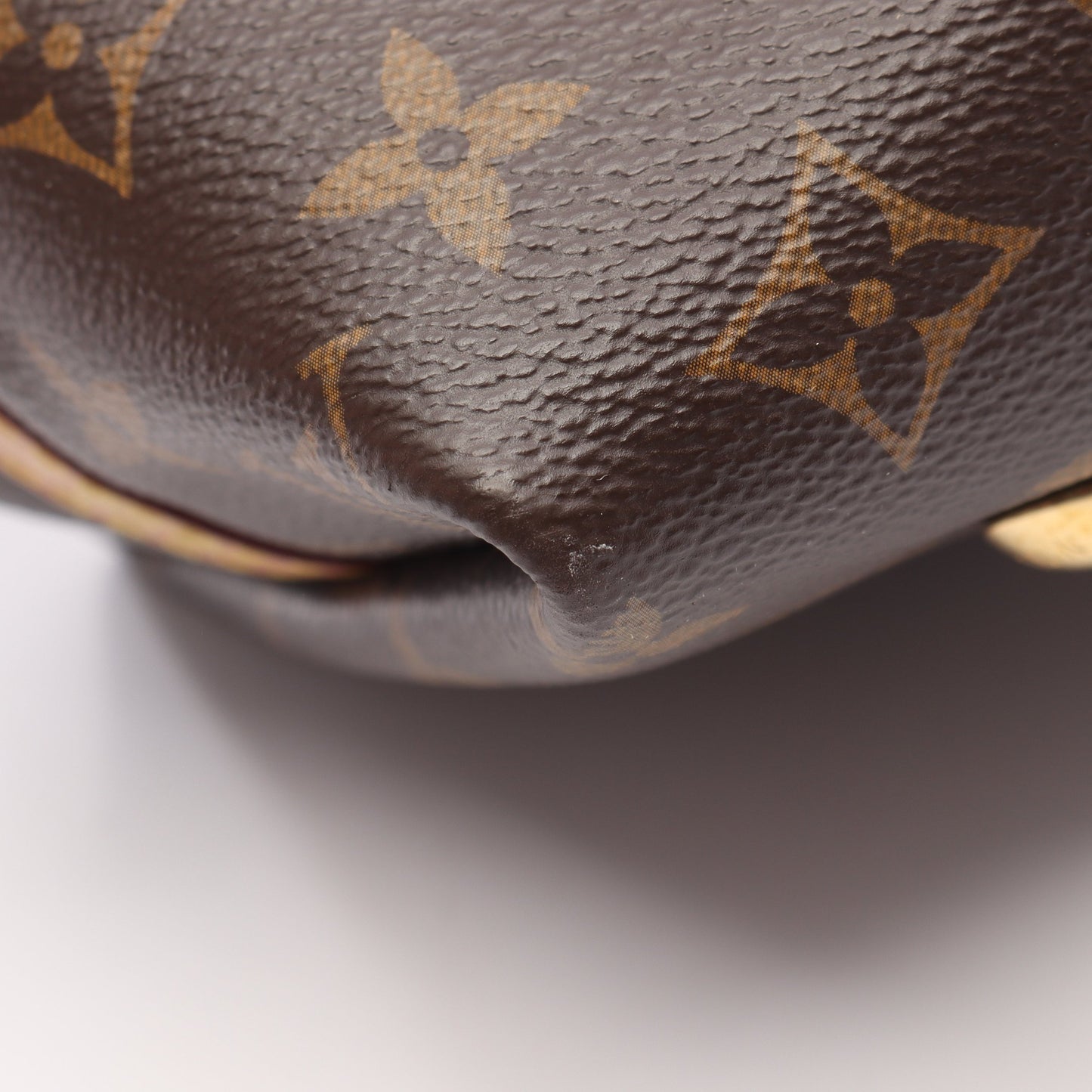 キャリーオール NM PM モノグラム ショルダーバッグ PVC レザー ブラウン ルイヴィトン バッグ LOUIS VUITTON