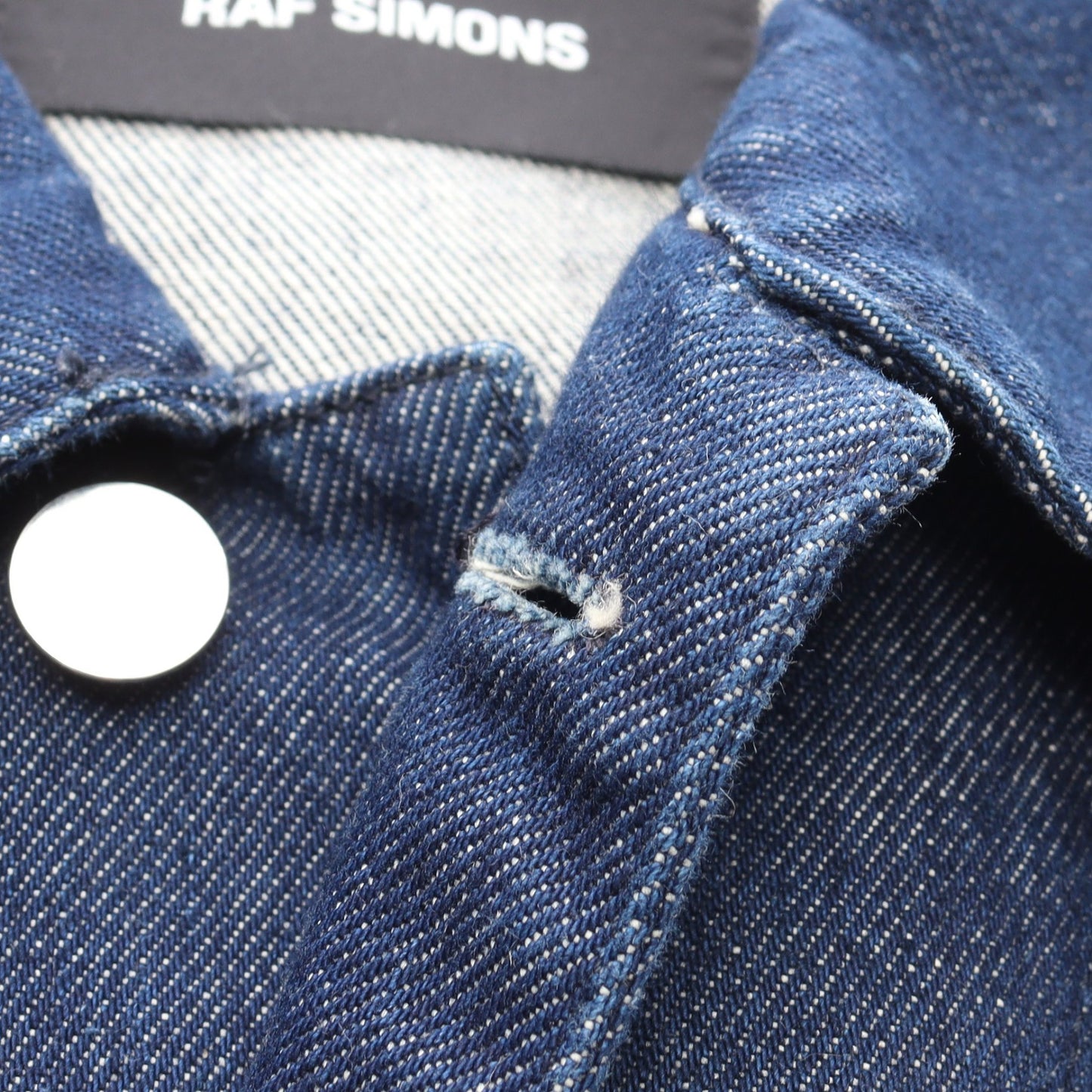 Denim Jacket Punkette デニムジャケット コットン インディゴブルー ラフシモンズ アウター RAF SIMONS