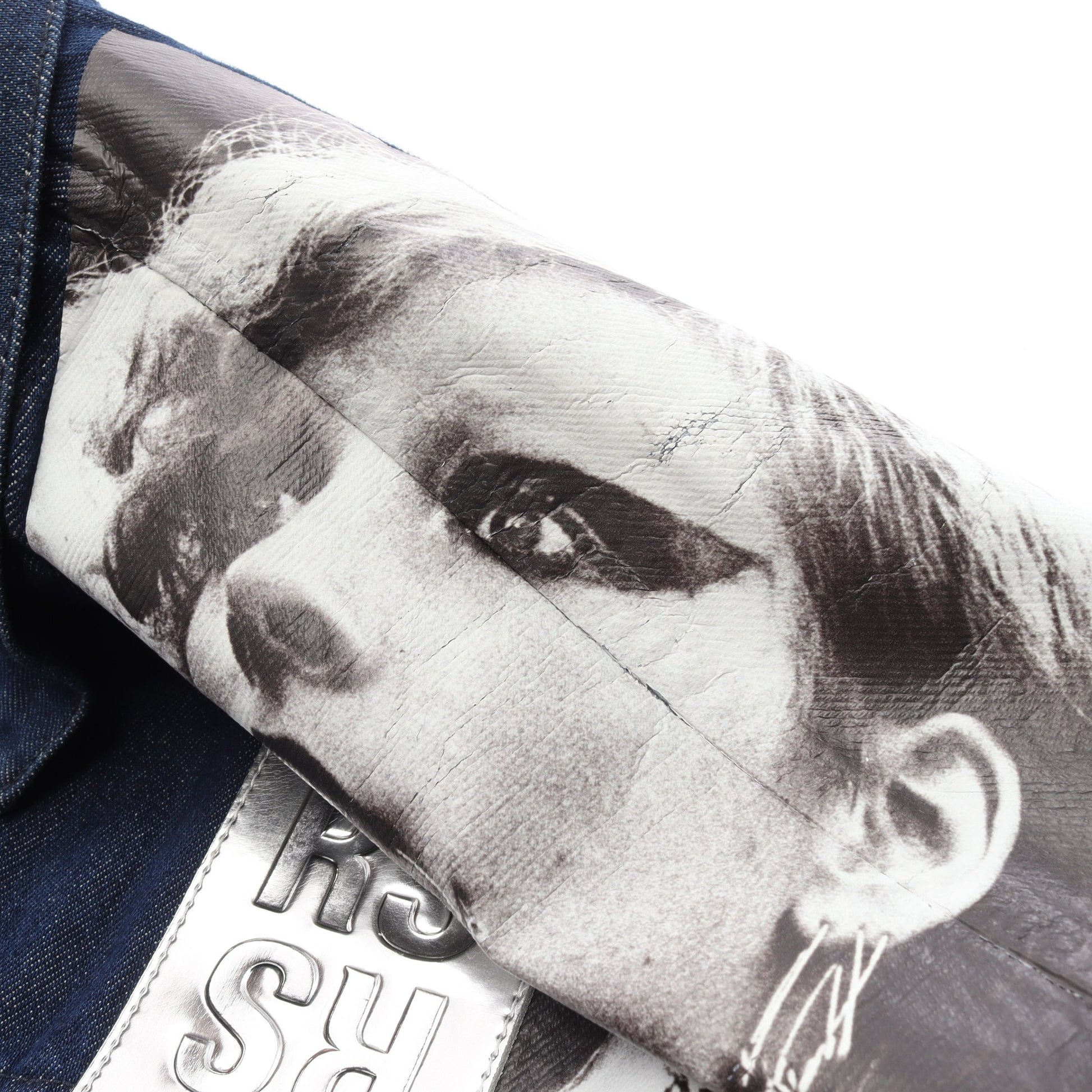 Denim Jacket Punkette デニムジャケット コットン インディゴブルー ラフシモンズ アウター RAF SIMONS