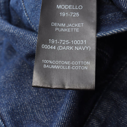 Denim Jacket Punkette デニムジャケット コットン インディゴブルー ラフシモンズ アウター RAF SIMONS