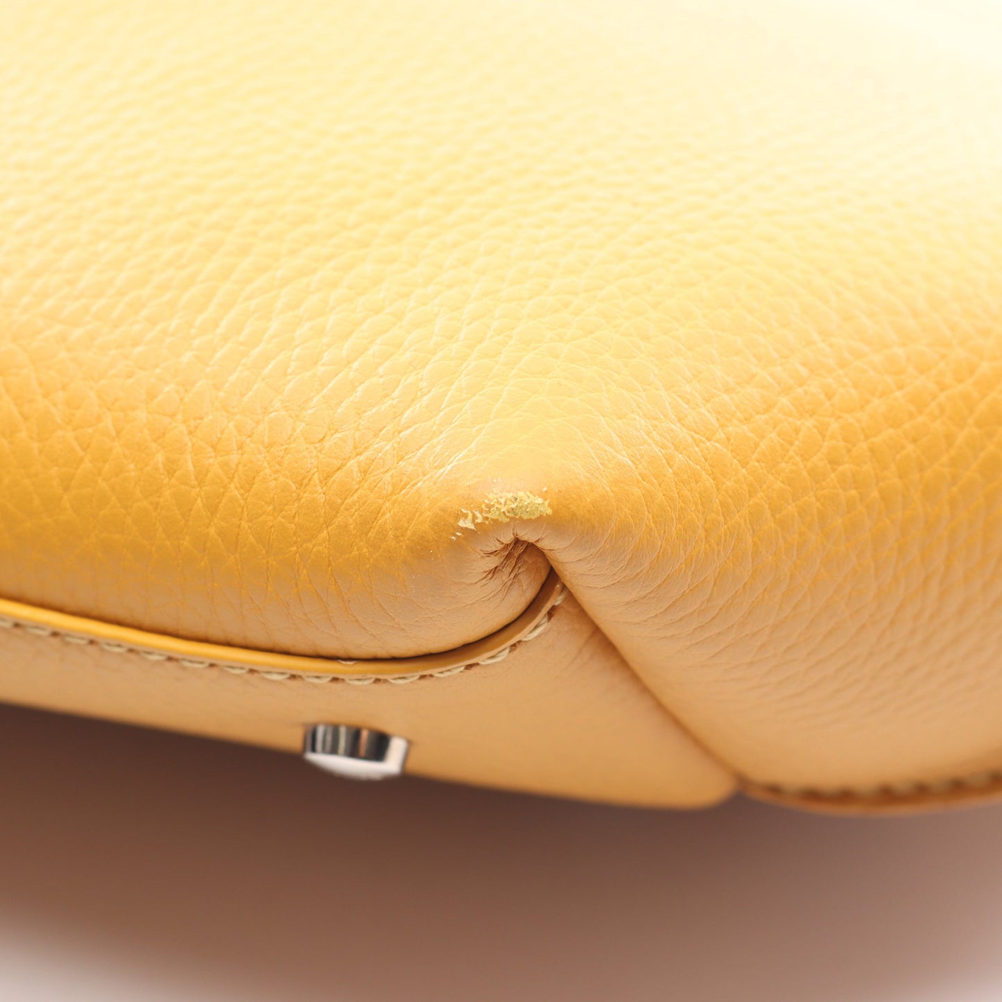 JOY ジョイ ショルダーバッグ トートバッグ レザー イエロー トッズ バッグ TOD'S