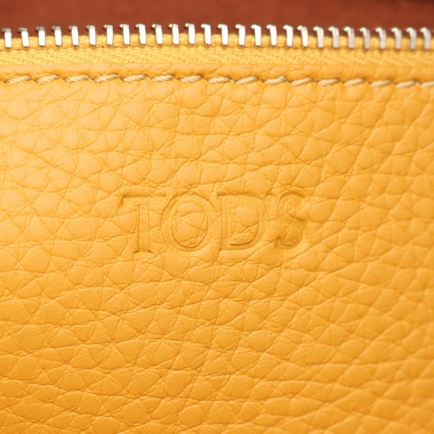 JOY ジョイ ショルダーバッグ トートバッグ レザー イエロー トッズ バッグ TOD'S
