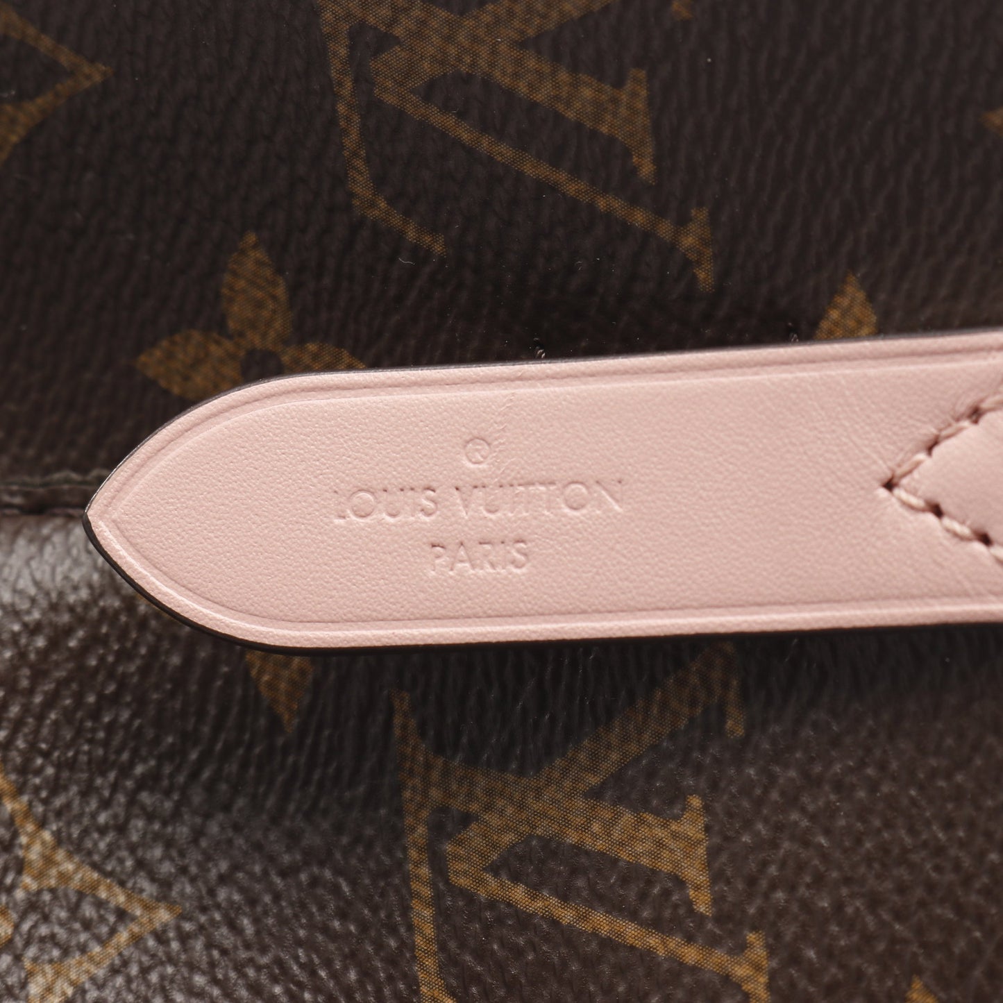 ネオノエ モノグラム ローズプードル ショルダーバッグ PVC レザー ブラウン ライトピンク ルイヴィトン バッグ LOUIS VUITTON