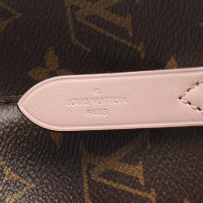 ネオノエ モノグラム ローズプードル ショルダーバッグ PVC レザー ブラウン ライトピンク ルイヴィトン バッグ LOUIS VUITTON