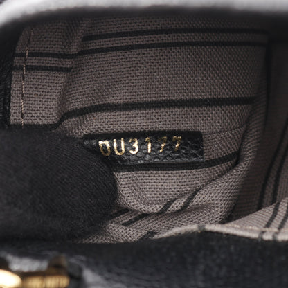 スピーディ バンドリエール20 モノグラムアンプラント ノワール ハンドバッグ レザー ブラック 2WAY ルイヴィトン バッグ LOUIS VUITTON