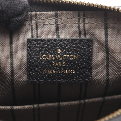 スピーディ バンドリエール20 モノグラムアンプラント ノワール ハンドバッグ レザー ブラック 2WAY ルイヴィトン バッグ LOUIS VUITTON