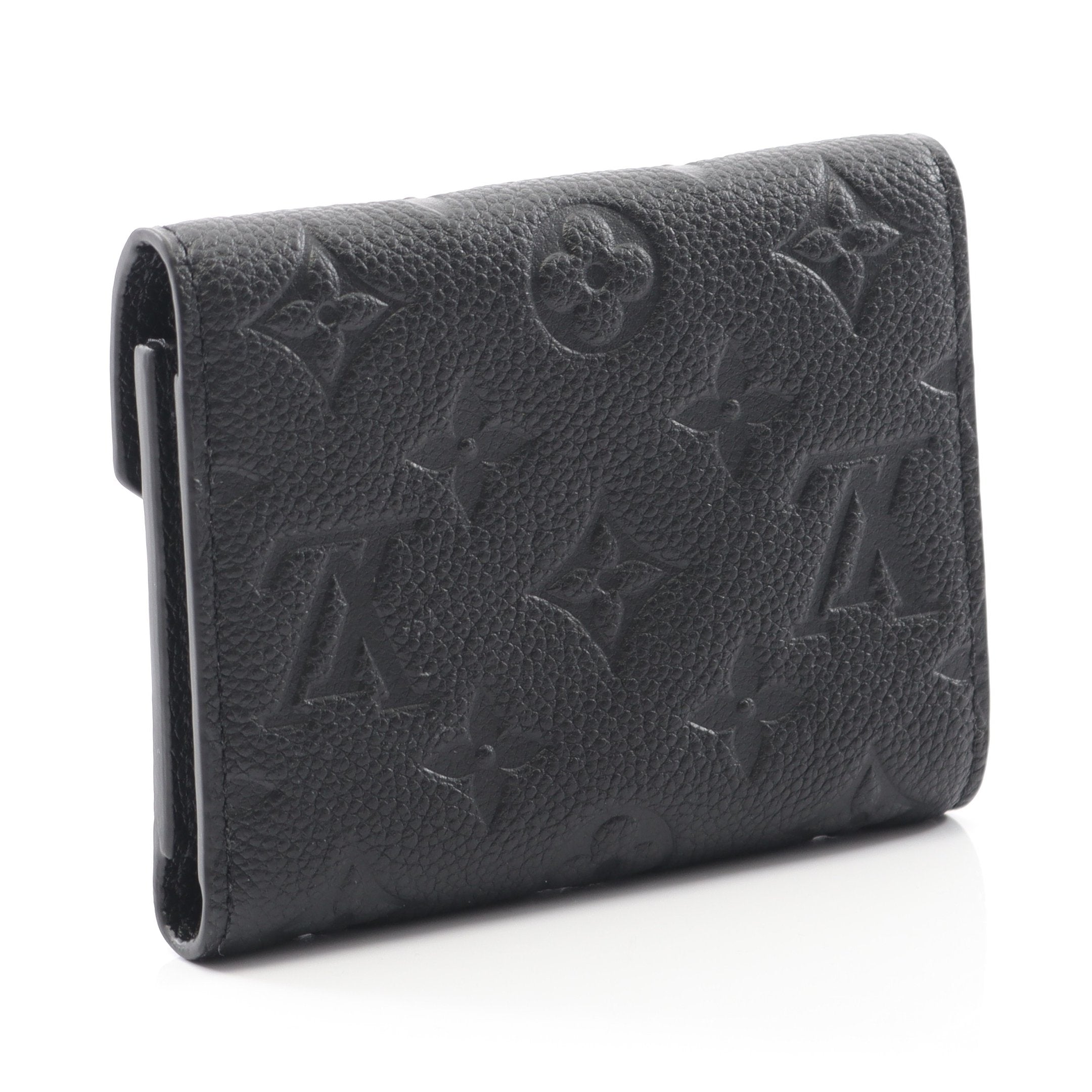 ポルトフォイユ ヴィクトリーヌ モノグラムアンプラント ノワール 三