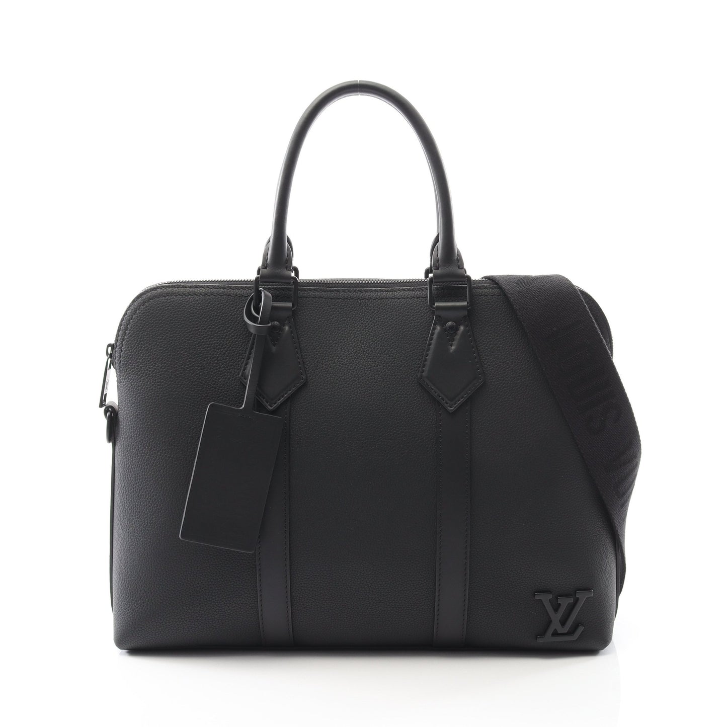 テイクオフ アエログラム ノワール ブリーフケース ビジネスバッグ グレインレザー ブラック 2WAY ルイヴィトン バッグ LOUIS VUITTON