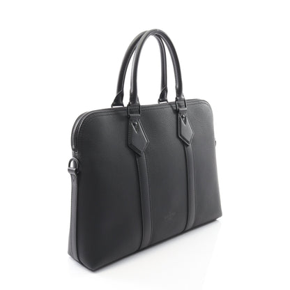 テイクオフ アエログラム ノワール ブリーフケース ビジネスバッグ グレインレザー ブラック 2WAY ルイヴィトン バッグ LOUIS VUITTON