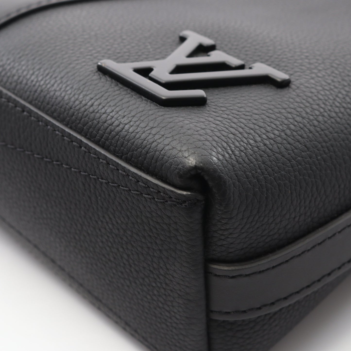 テイクオフ アエログラム ノワール ブリーフケース ビジネスバッグ グレインレザー ブラック 2WAY ルイヴィトン バッグ LOUIS VUITTON