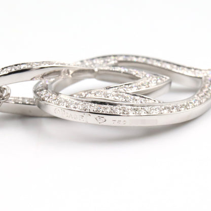 マジックシークレットリーフ ネックレス ダイヤ ネックレス K18WG ダイヤモンド ホワイトゴールド クリア ピアジェ アクセサリー PIAGET