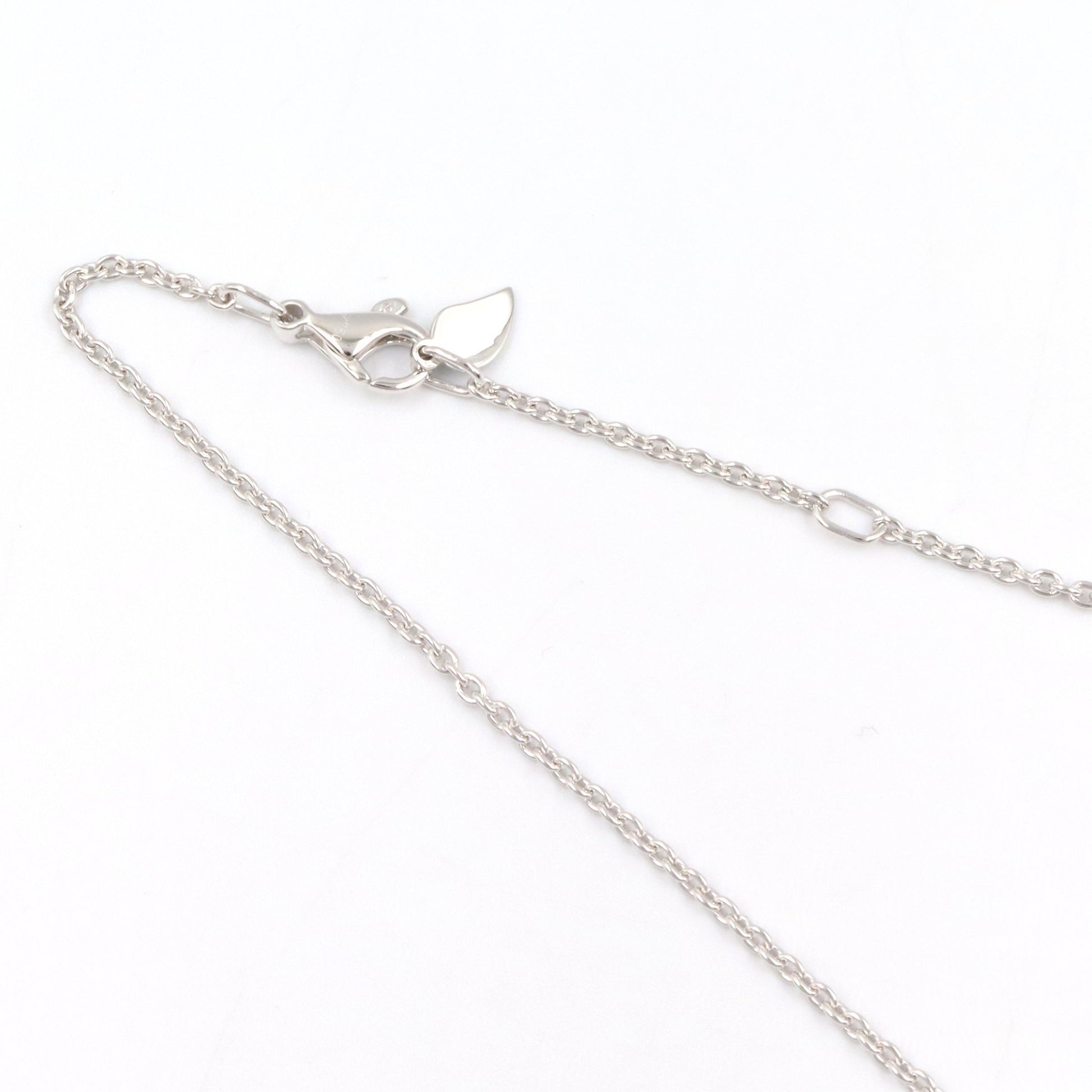 マジックシークレットリーフ ネックレス ダイヤ ネックレス K18WG ダイヤモンド ホワイトゴールド クリア ピアジェ アクセサリー PIAGET