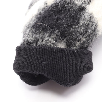 MONCLER GENIUS 7 FRAGMENT HIROSHI FUJIWARA LICH ダウンジャケット アルパカ ウール ブラック ホワイト モンクレール アウター MONCLER