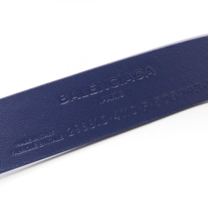 ベルト レザー ブルー ロゴ ゴールド金具 バレンシアガ 財布・小物 BALENCIAGA