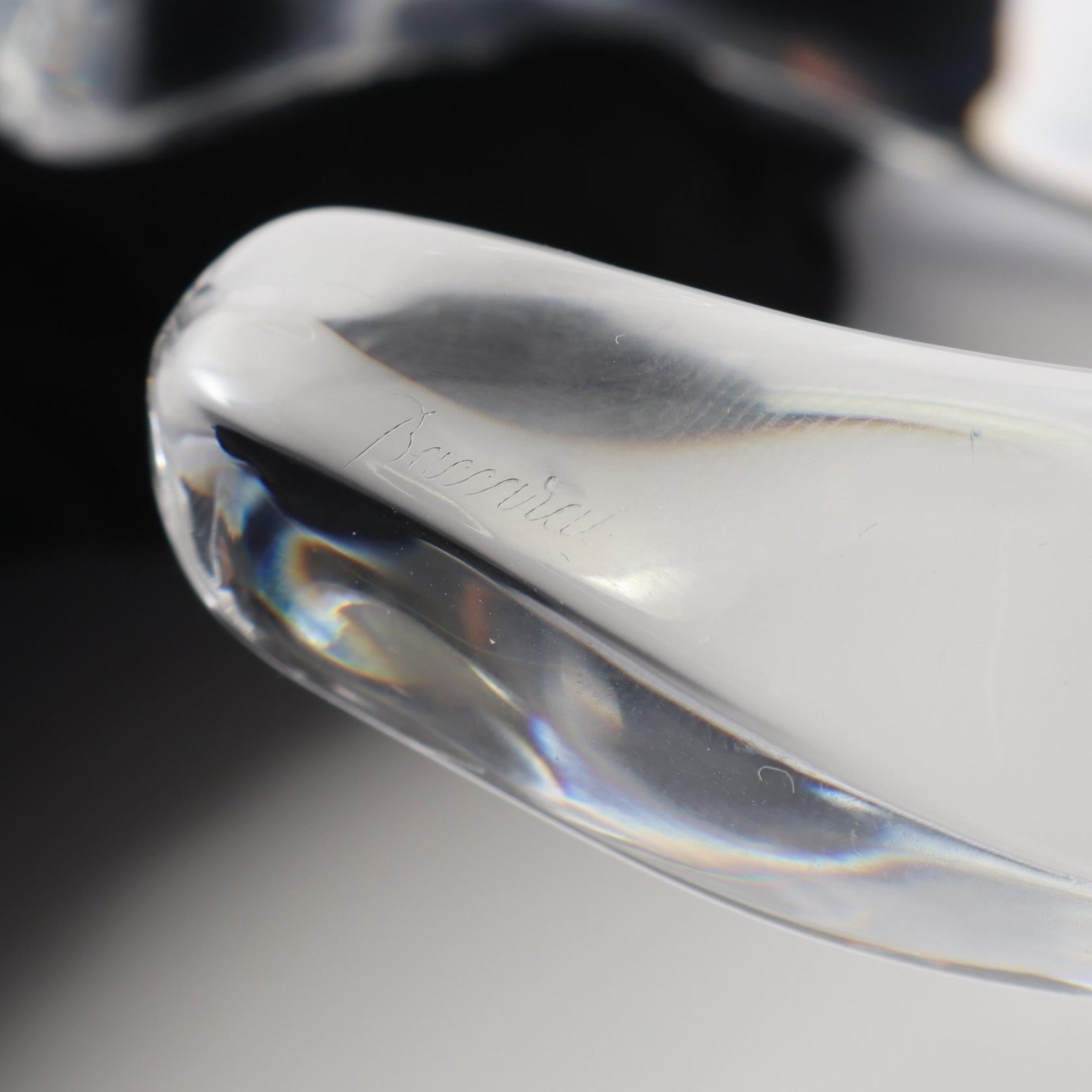 バカラ　baccarat オセアニア　バングル　クリア　ブレス バングル ガラス クリア バカラ – RECLO