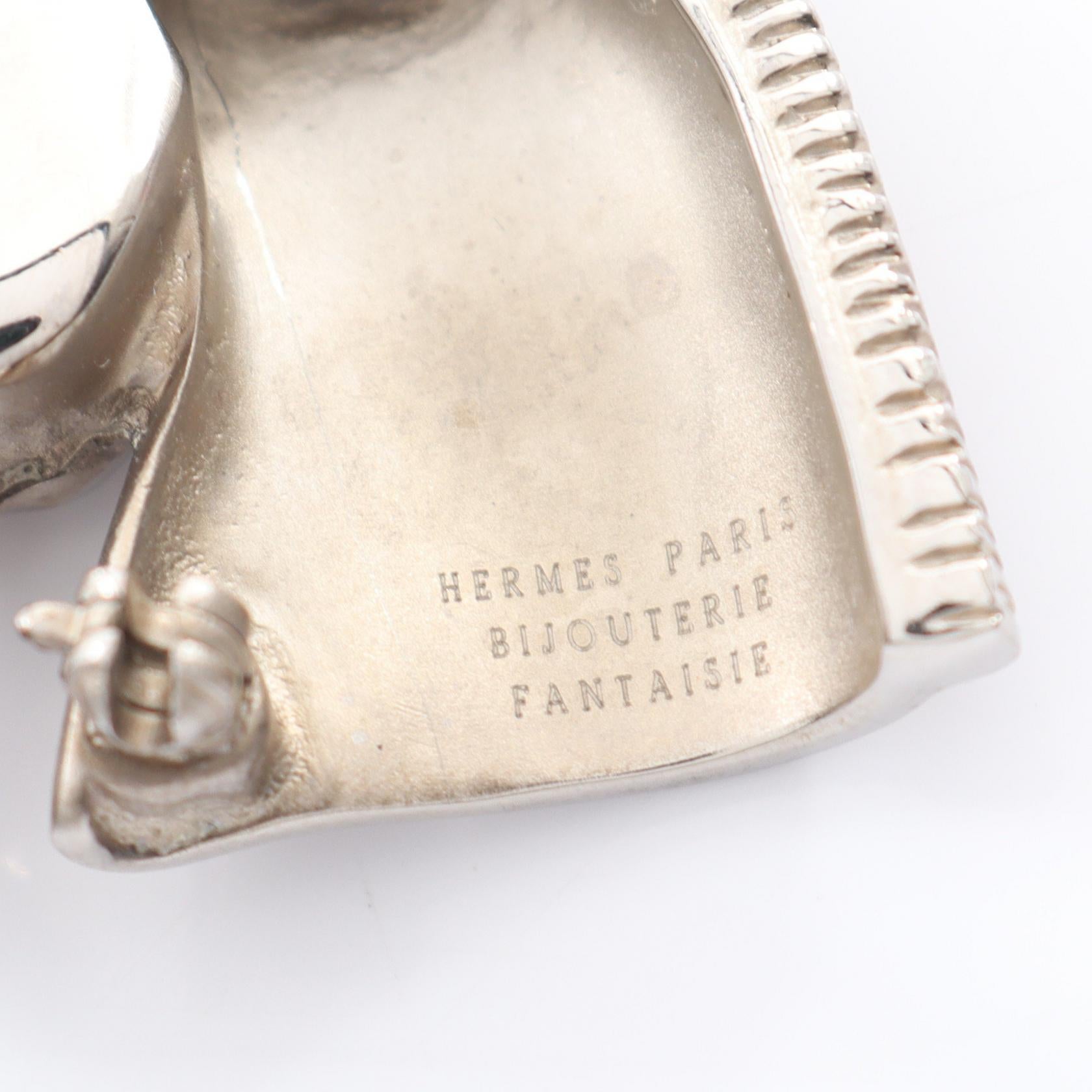 ホースヘッド ブローチ シルバー エルメス – RECLO