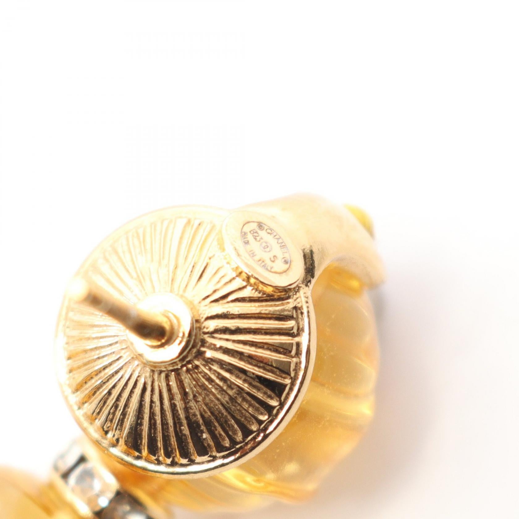 CHANEL ピアス ココマーク ラインストーン GP ゴールド B23B CHANEL ピアス スター ココマーク ラインストーン GP ゴールド B23 B