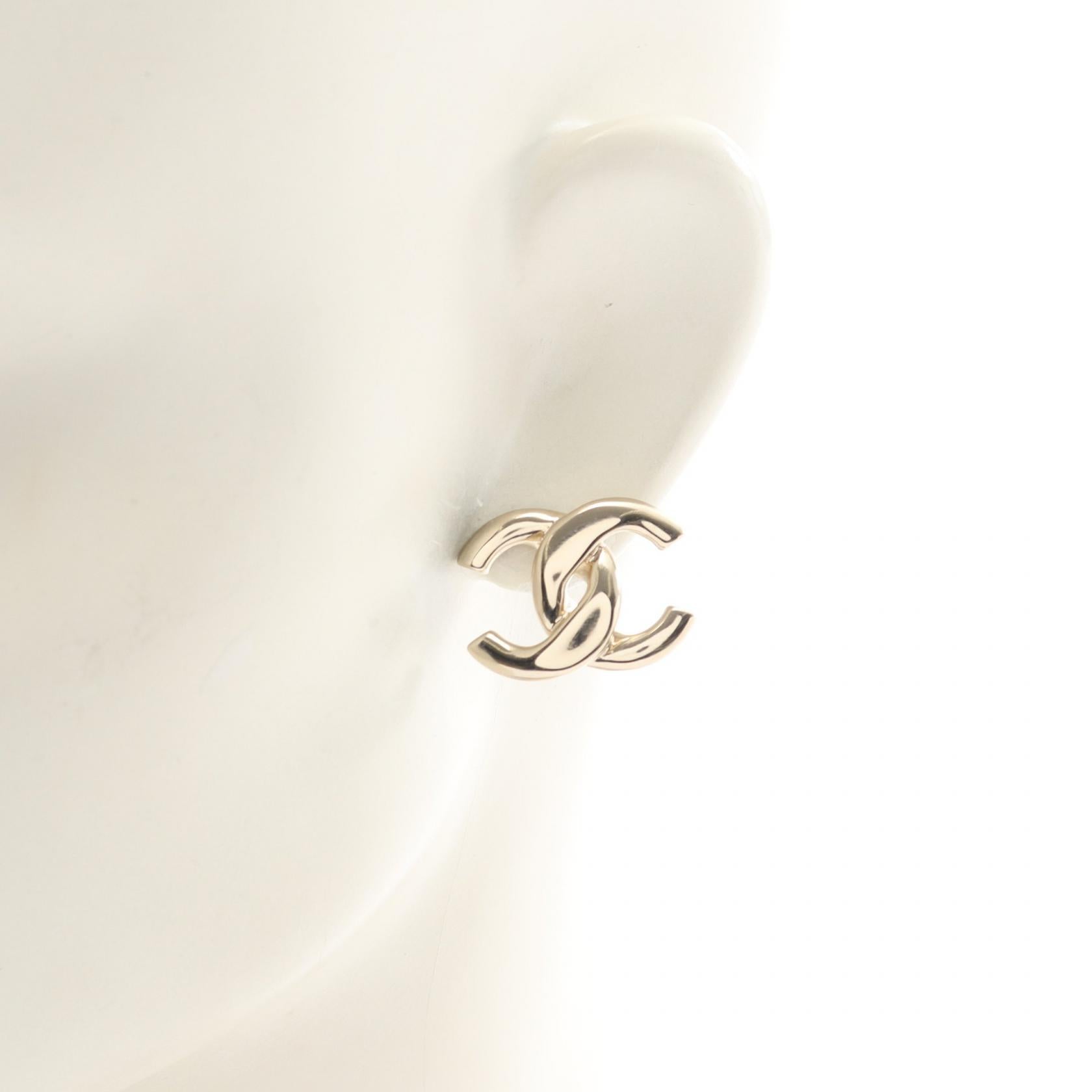 ココマーク ピアス GP ゴールド B25S シャネル – RECLO