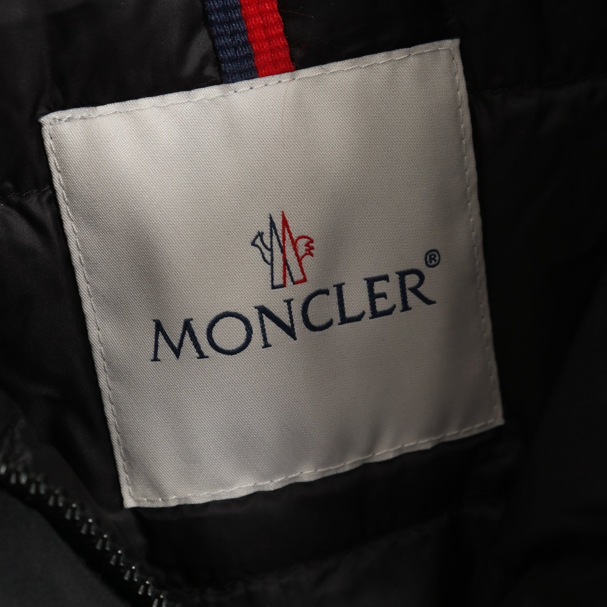 ROSE ダウンジャケット ブラック モンクレール アウター MONCLER