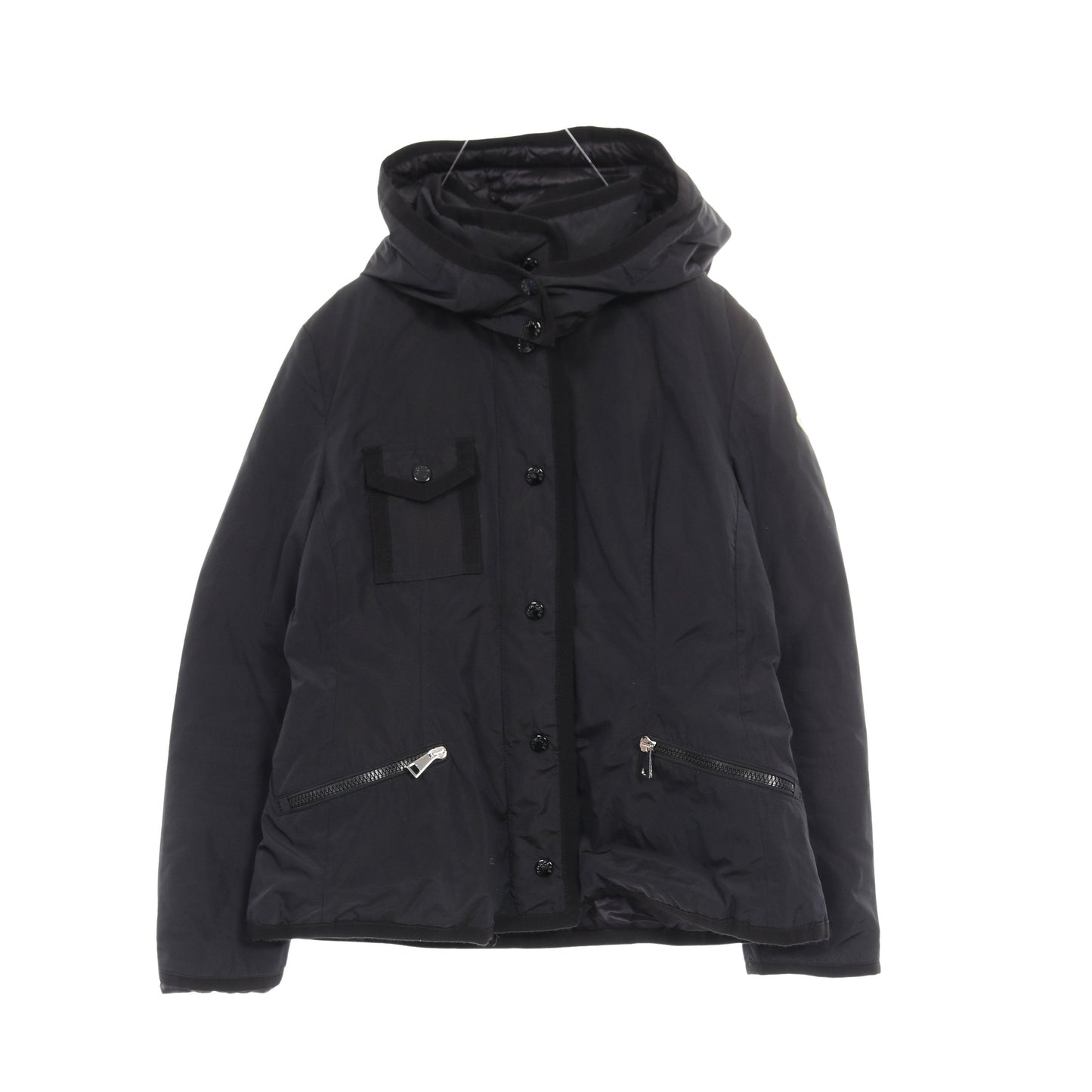 ROSE ダウンジャケット ブラック モンクレール アウター MONCLER