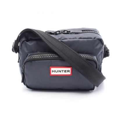 ORIGINAL ESSENTIAL CROSSBODY ショルダーバッグ ナイロン グレー ハンター バッグ HUNTER