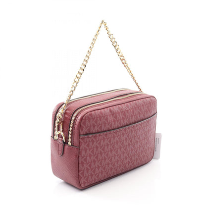 BRYANT カメラバッグ ハンドバッグ PVCコーティングキャンバス レザー ボルドー マイケルコース バッグ MICHAEL KORS