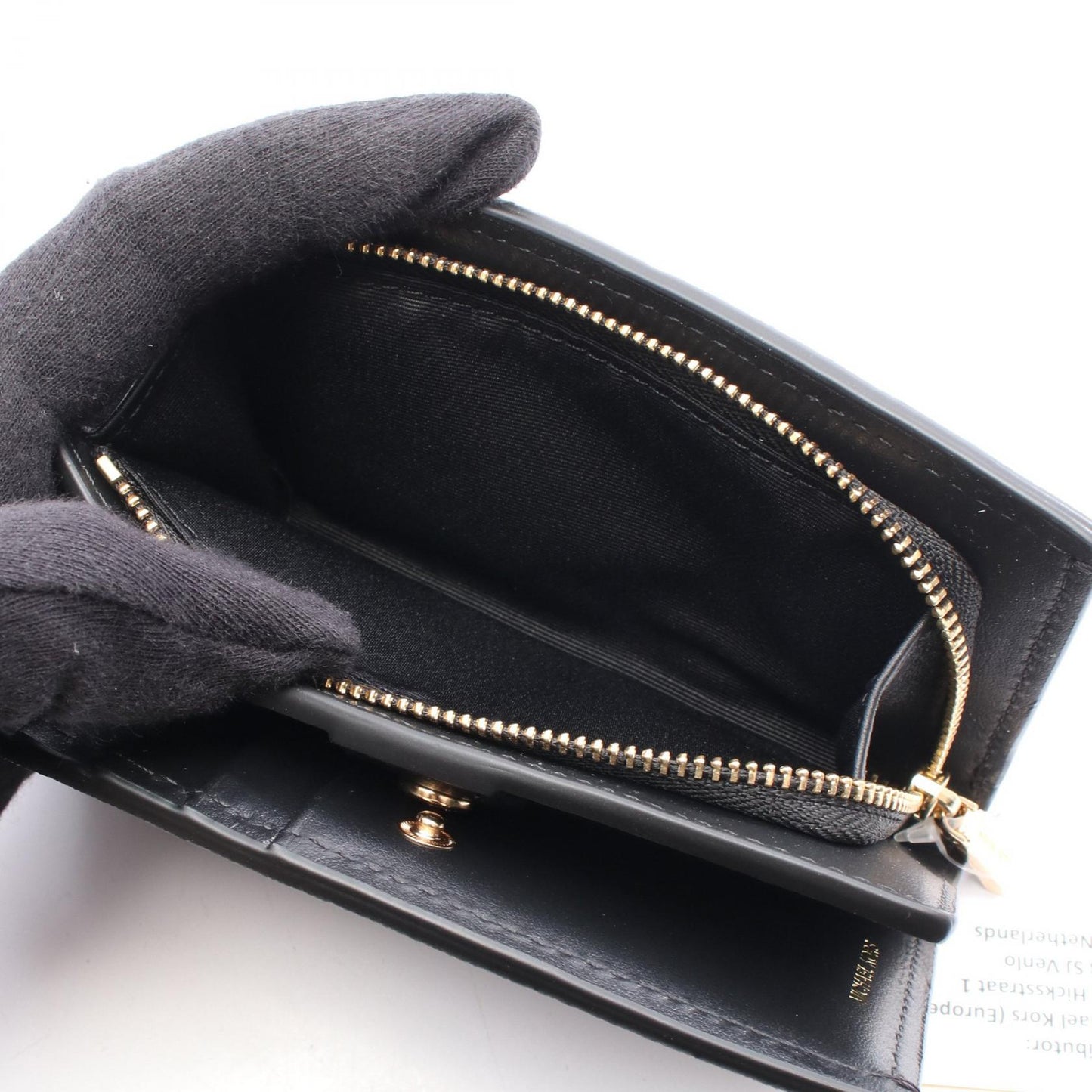 BRYANT ブライアント 二つ折り財布 レザー ブラック マイケルコース 財布・小物 MICHAEL KORS