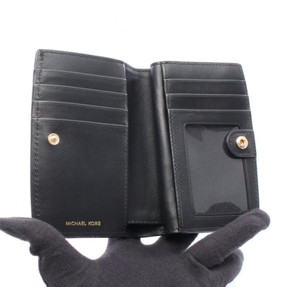 BRYANT ブライアント 二つ折り財布 レザー ブラック マイケルコース 財布・小物 MICHAEL KORS