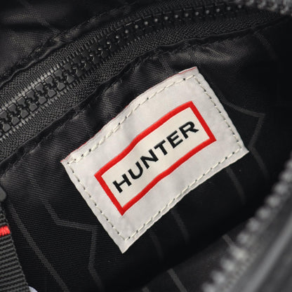 DUNLUDE WOVEN TAPE STRAP CROSSBODY BAG ショルダーバッグ その他 ブラック ハンター バッグ HUNTER