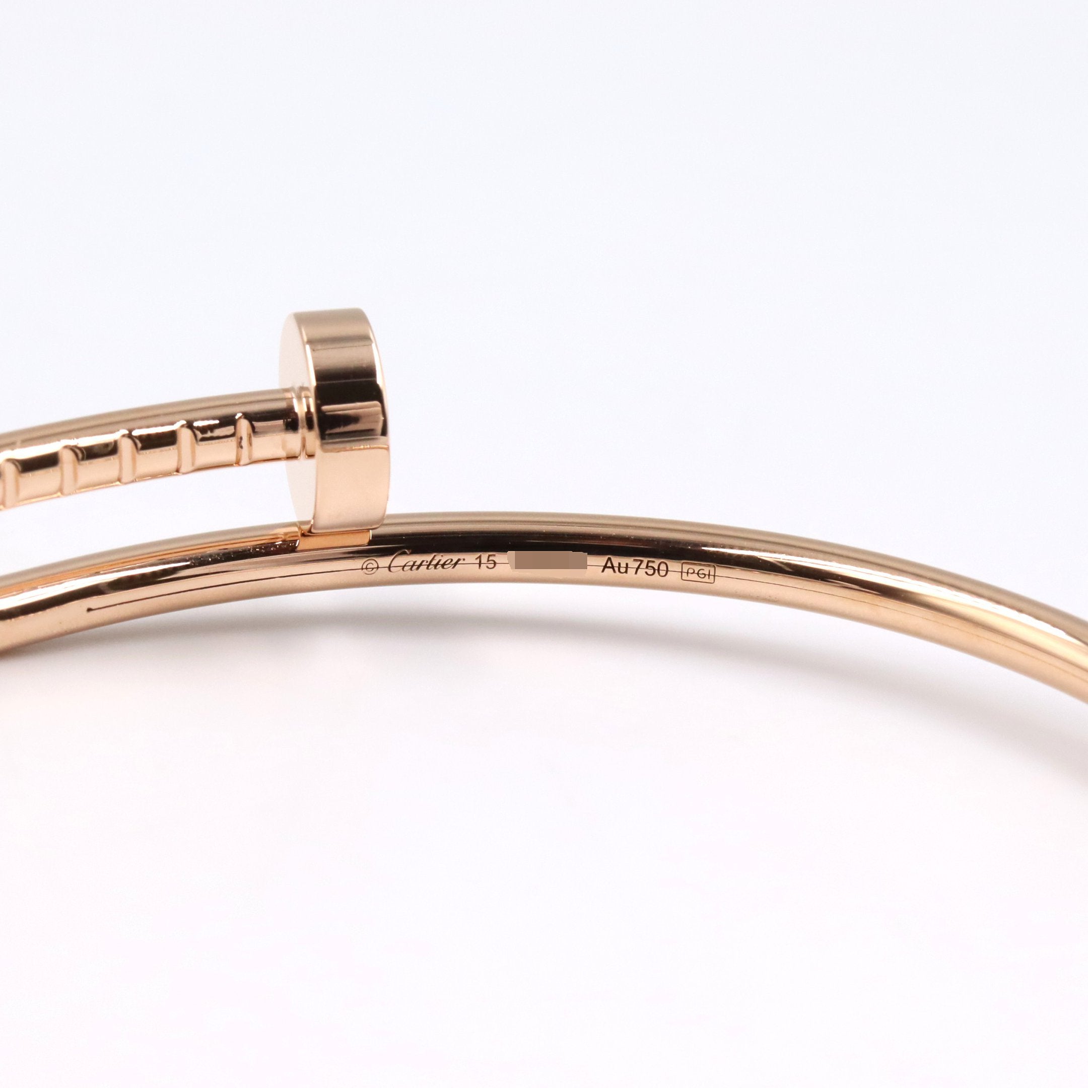 ジュストアンクル ブレスレット SM ブレスレット K18PG ピンクゴールド