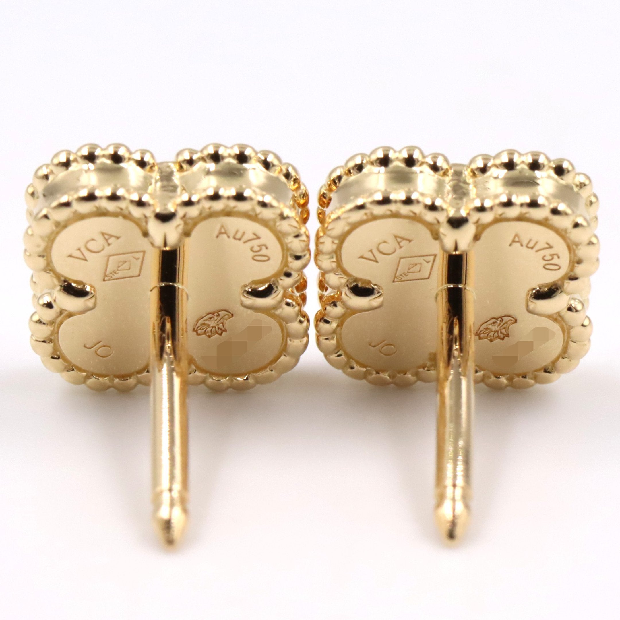 スウィートアルハンブラ ピアス マザーオブパール ピアス K18YG